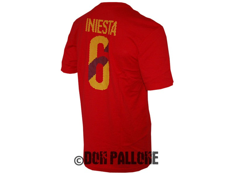 Nike Spanien Hero #6 Iniesta Tee