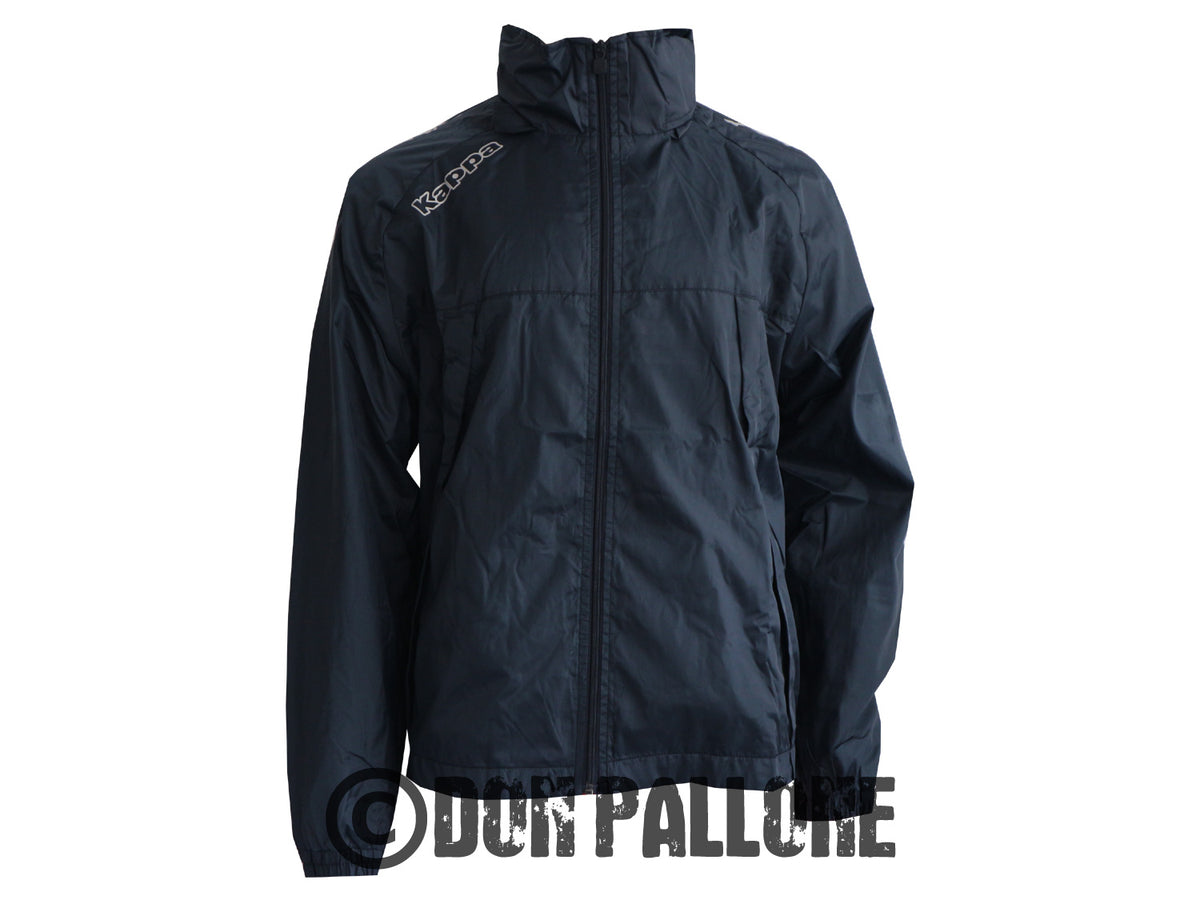 Kappa Pocojack Jr.Rain Jacket / Kinder Regenjacke -schwarz-