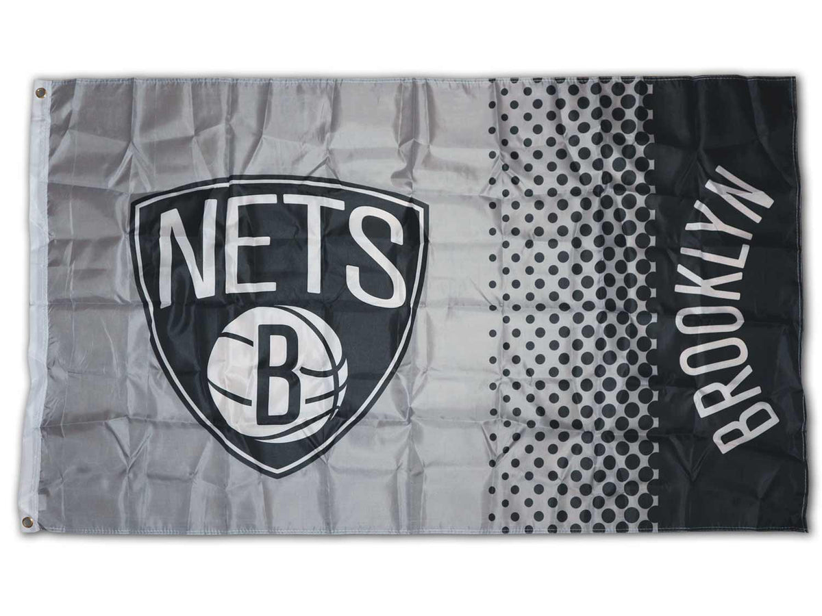 Brooklyn Nets Fahne NBA Fade Flag