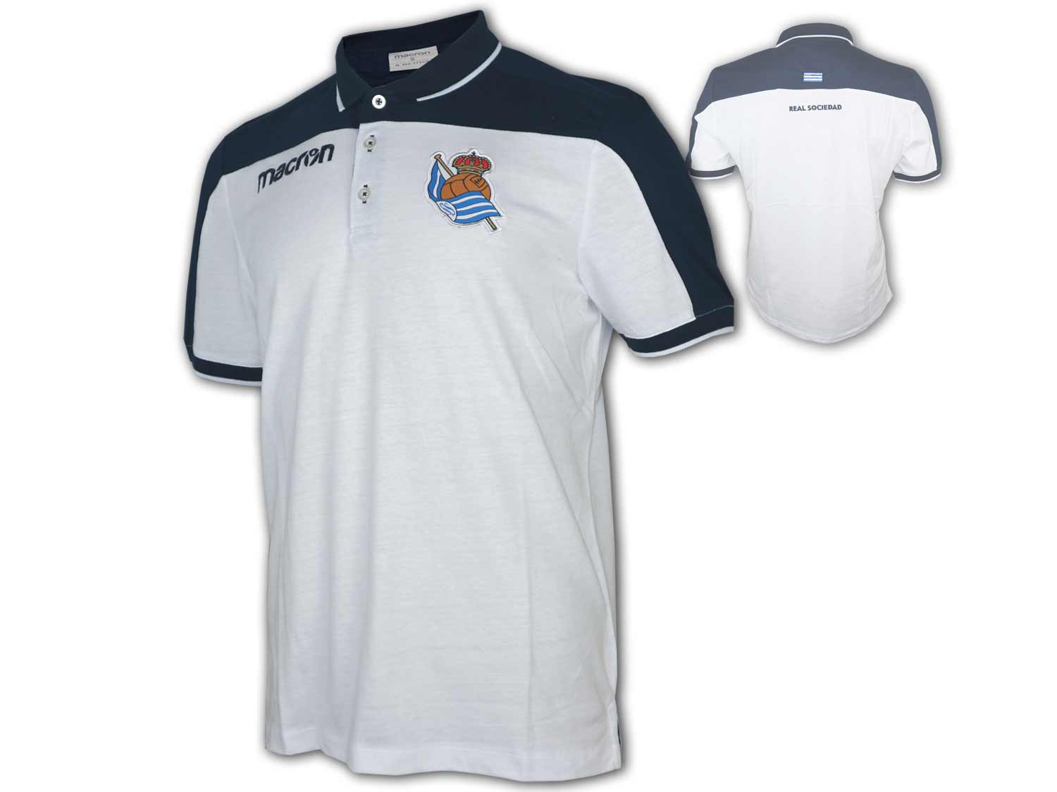 Macron Real Sociedad San Sebastián Poloshirt