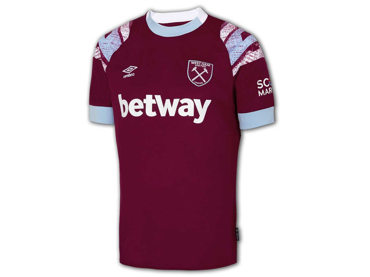 Umbro West Ham United Home Shirt 22 23