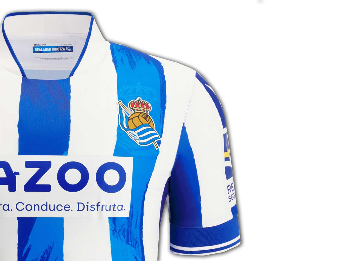 Macron Real Sociedad Home Shirt 22 23