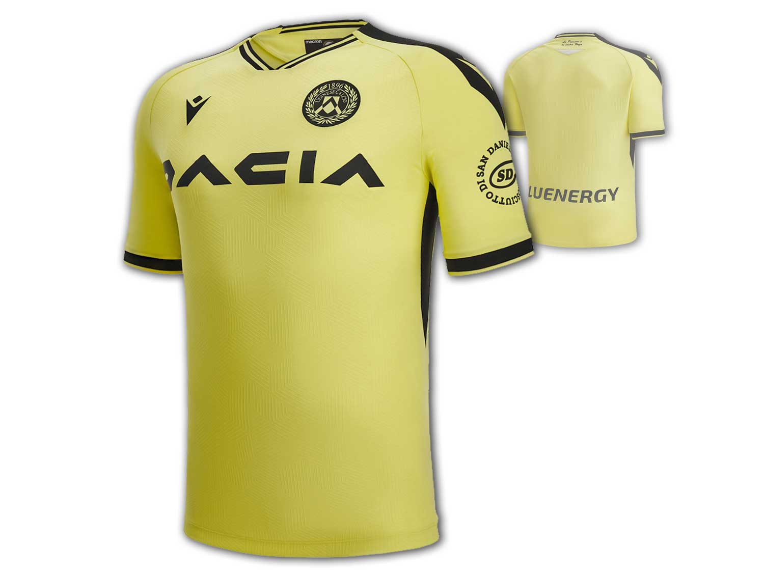 Macron Udinese Calcio Away Shirt 22 23
