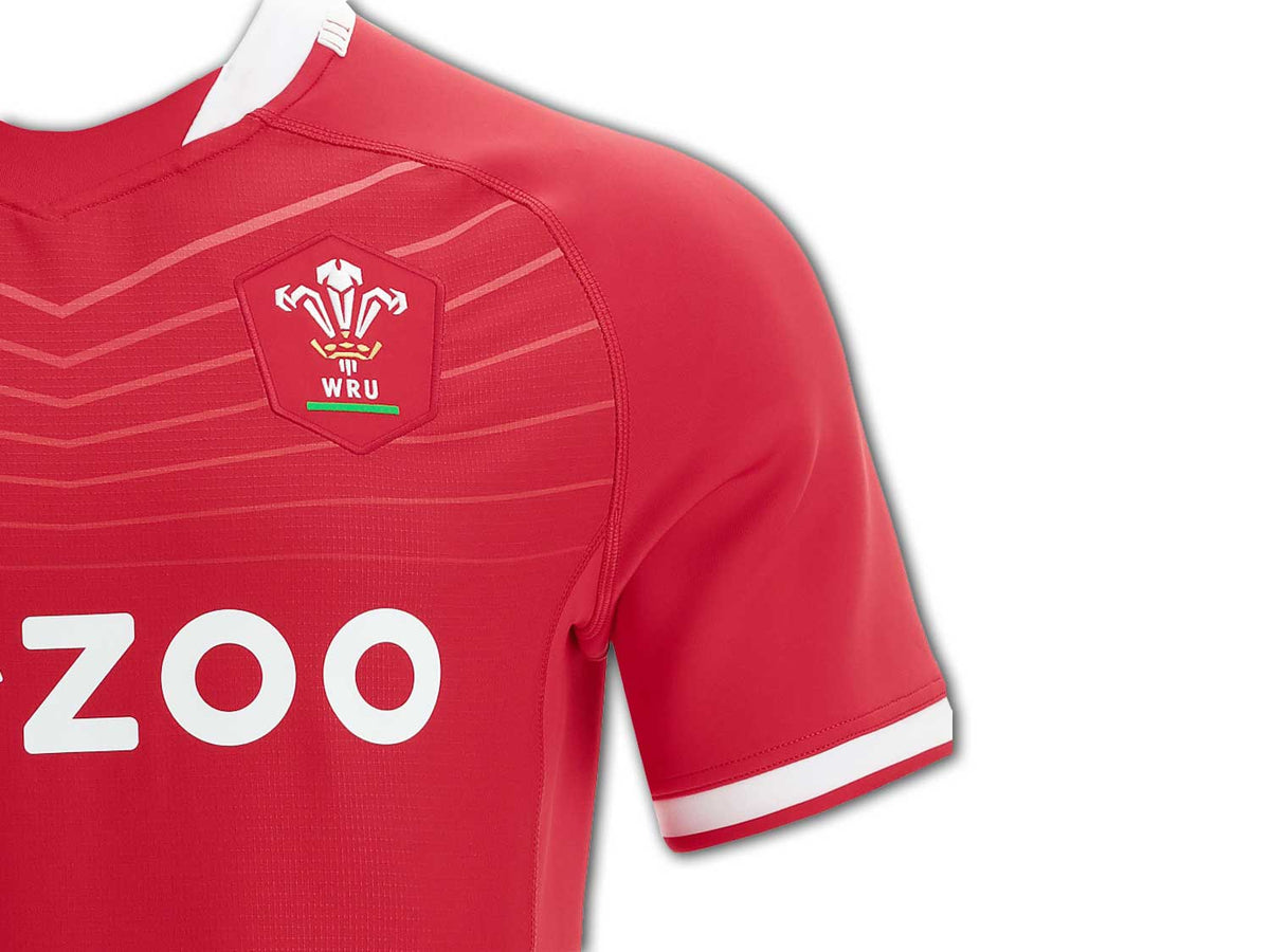 Macron WRU Wales Home Pro Shirt M23
