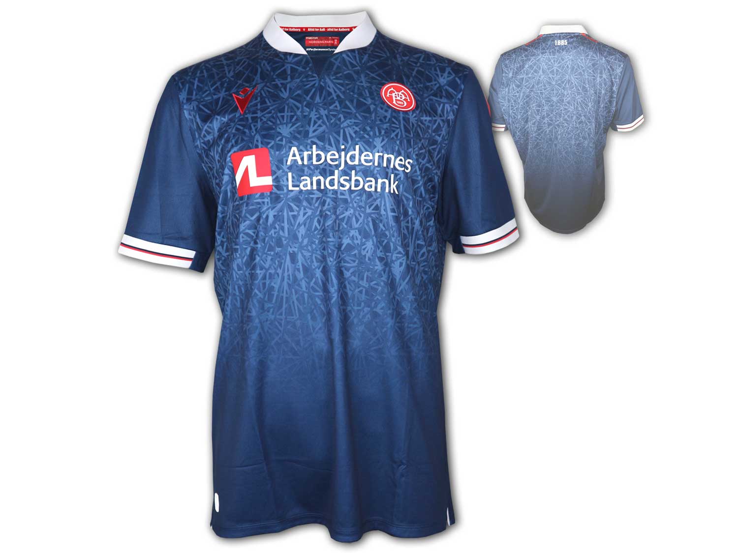 Macron Aalborg BK Auswärtstrikot 22 23