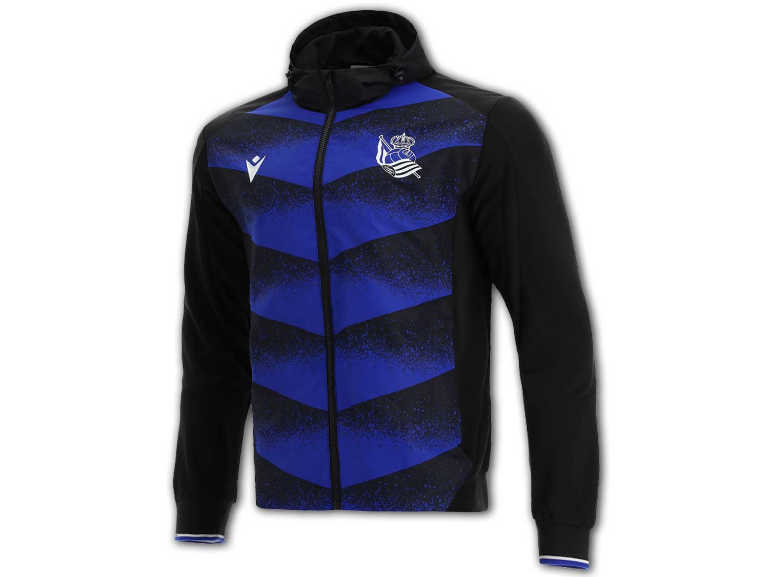 Macron Real Sociedad Warm Up Kapuzenjacke