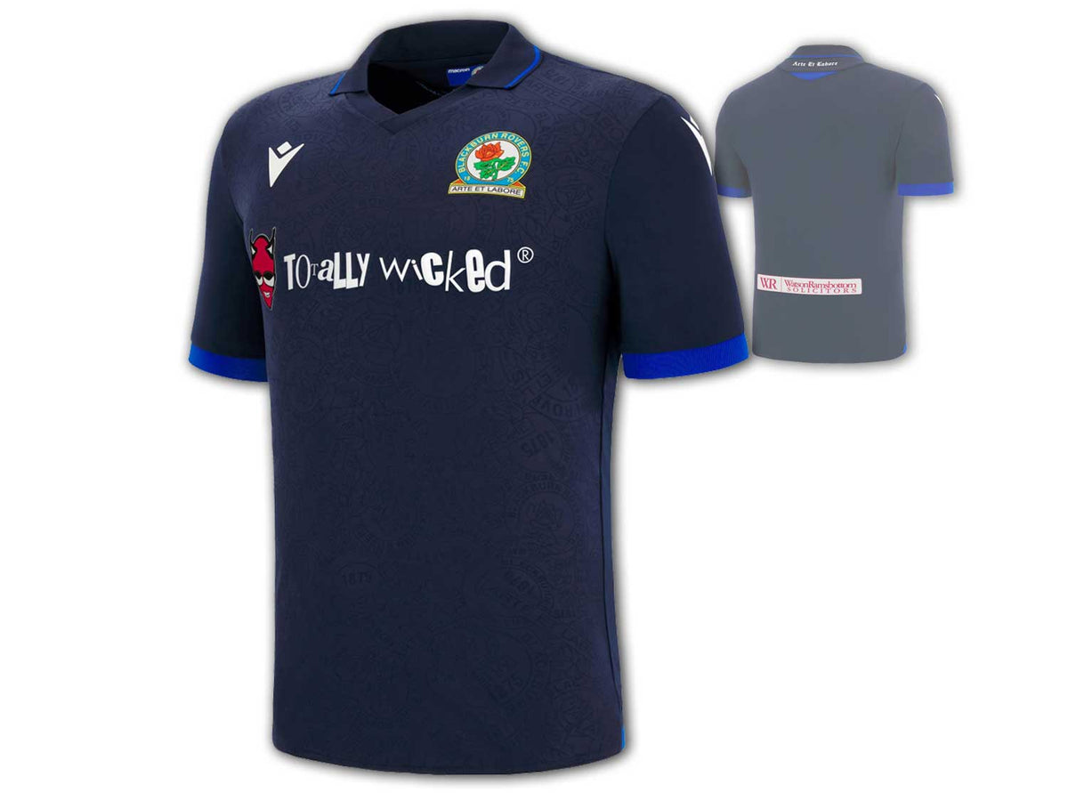 Macron Blackburn Rovers Auswärtstrikot 22 23
