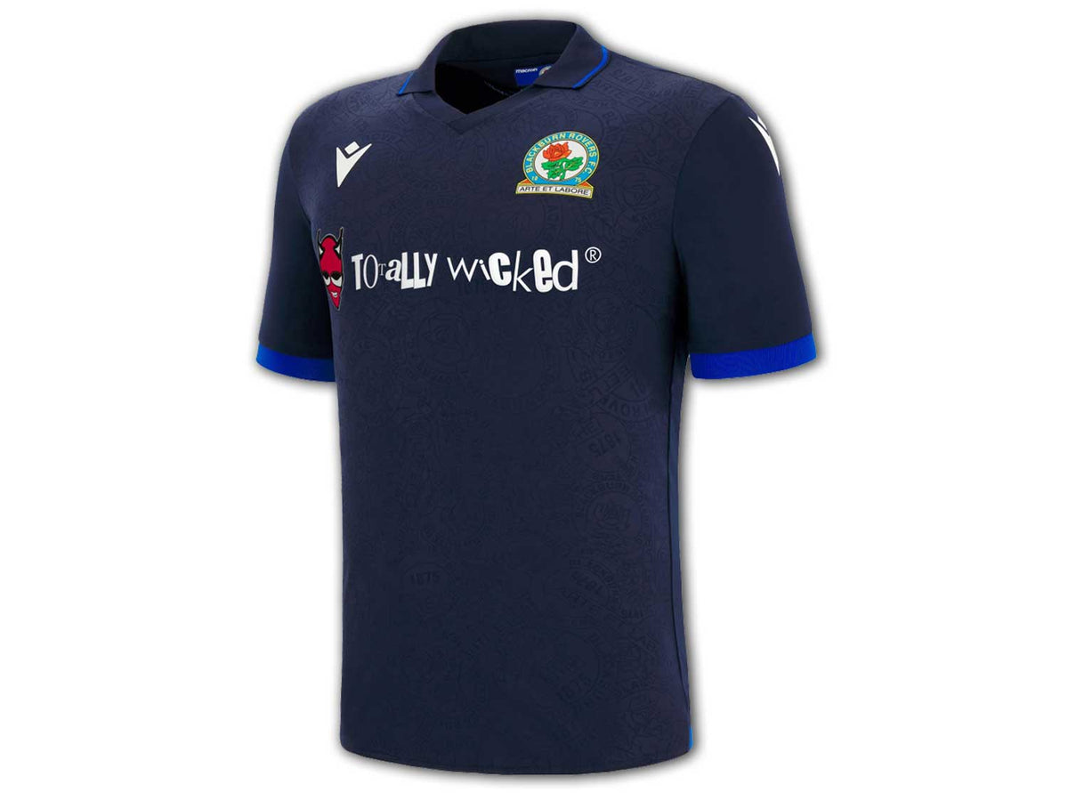 Macron Blackburn Rovers Auswärtstrikot 22 23
