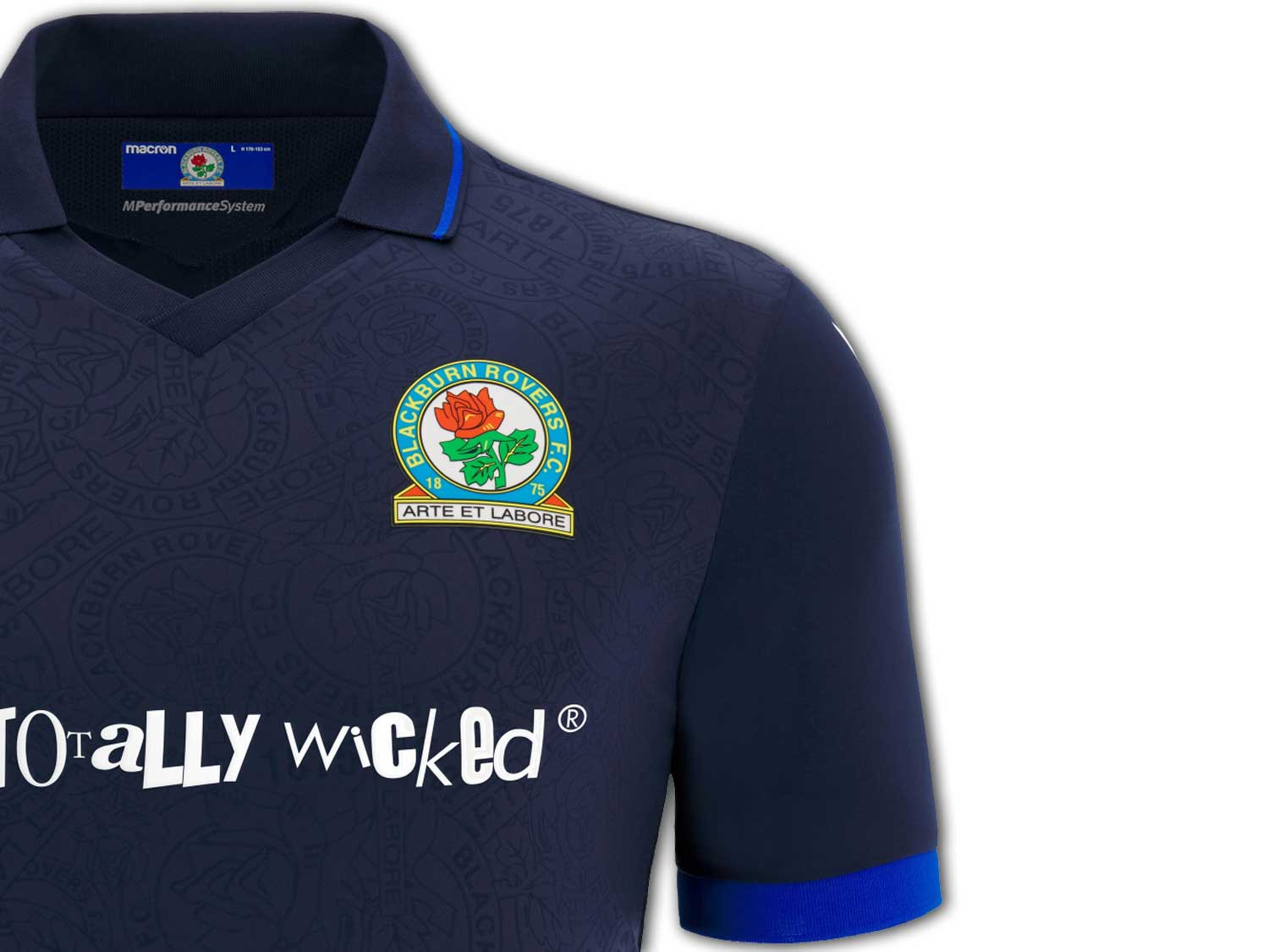 Macron Blackburn Rovers Auswärtstrikot 22 23