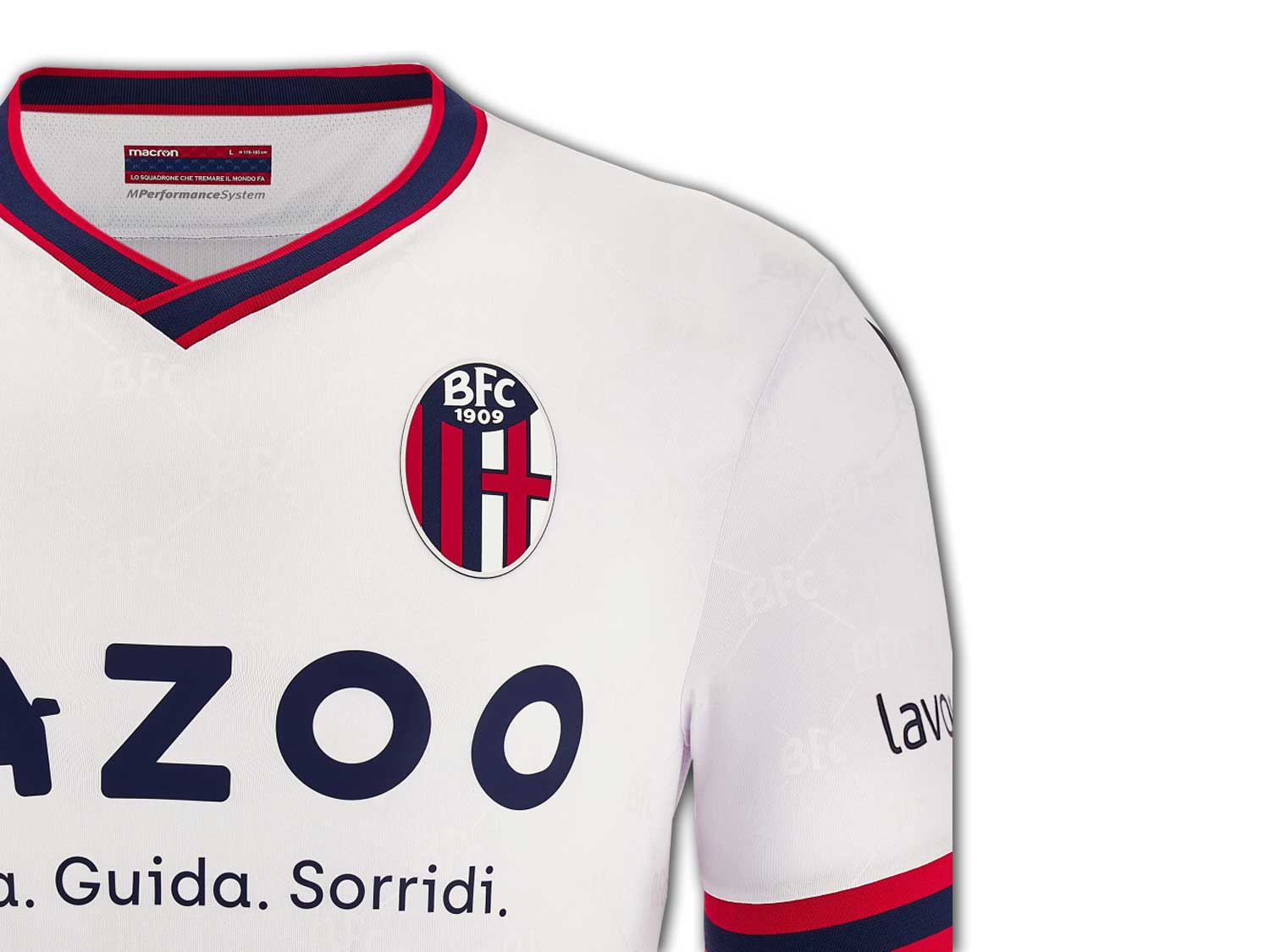 Macron FC Bologna Away Shirt 22 23