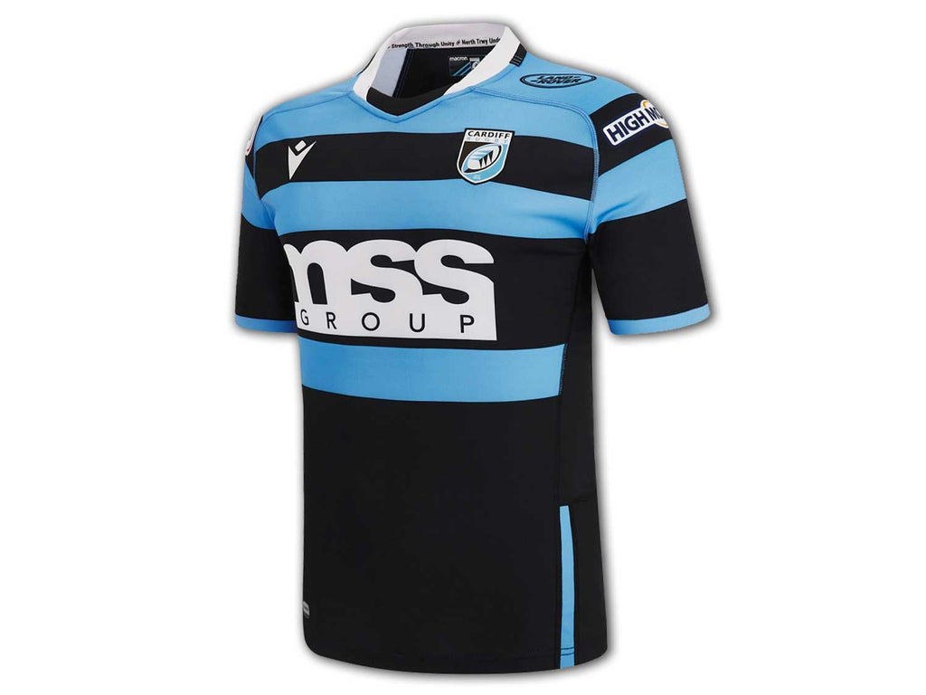 Macron Cardiff Blues Rugby Trikot 22 23