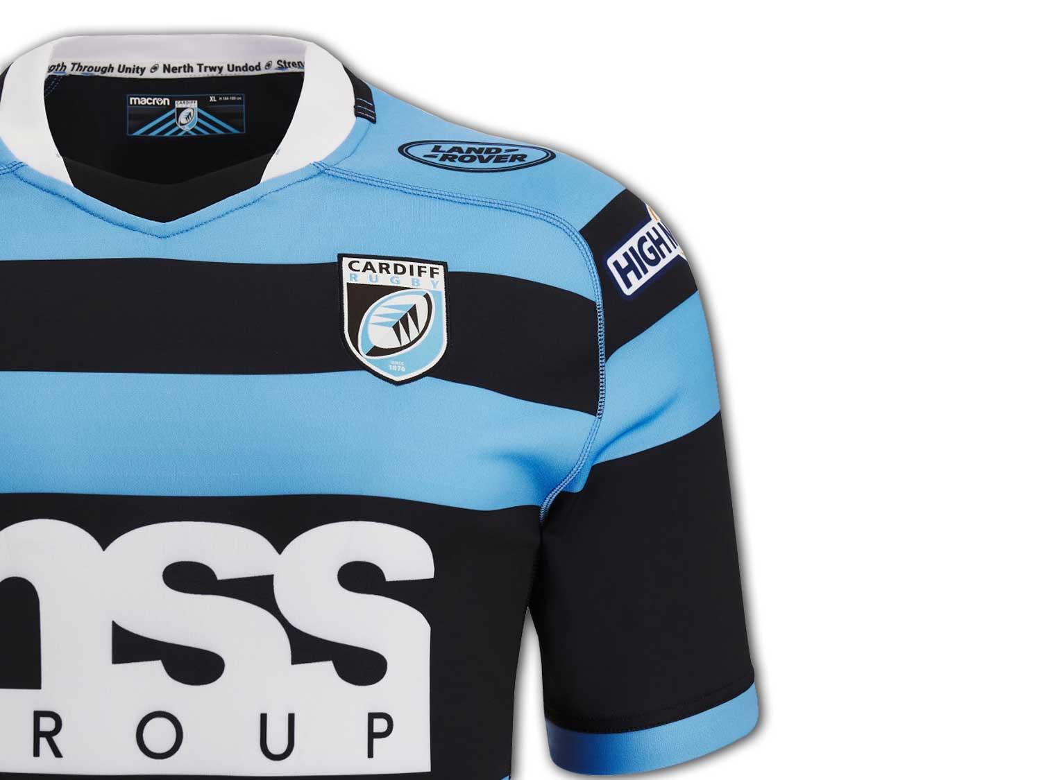 Macron Cardiff Blues Rugby Trikot 22 23