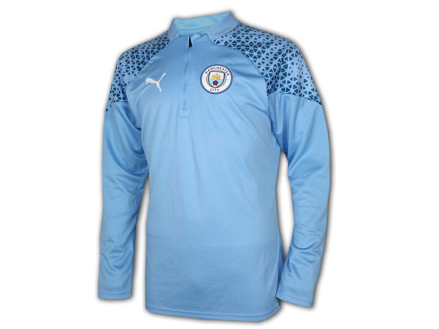 Puma Manchester City 1/4 Zip Trainingstop 23 24