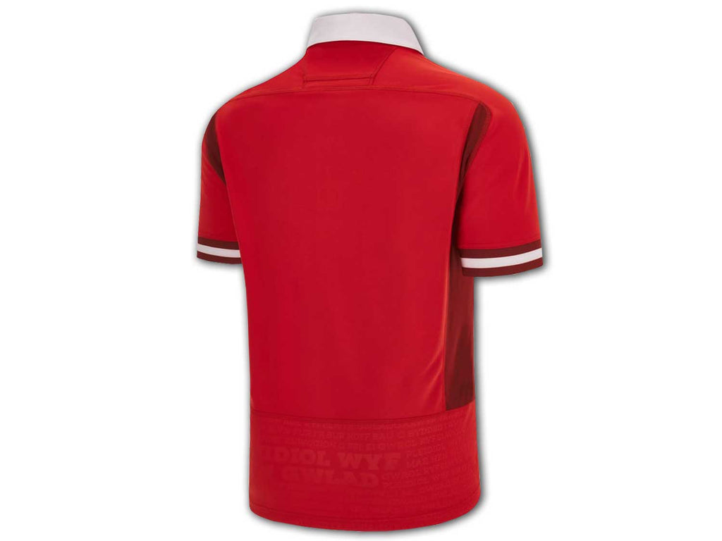 Macron WRU Wales Home RWC Replica Shirt 23/24