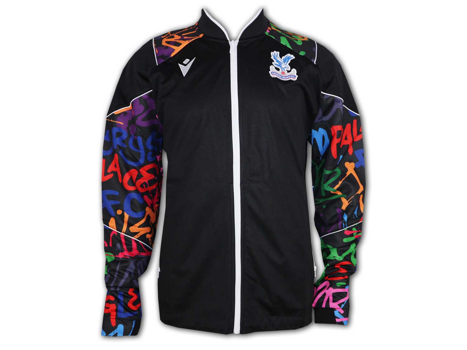 Macron Crystal Palace WarmUp Anthem Jacket 23 24