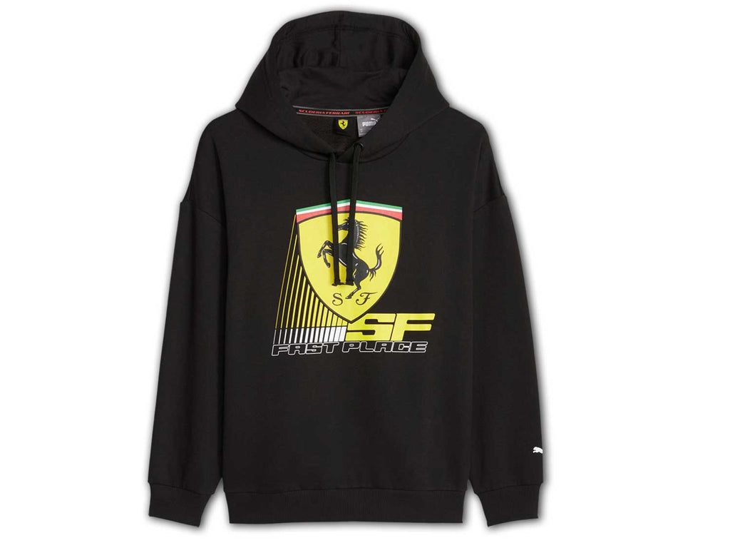 Puma Ferrari Race Colored Big Shield Hoodie