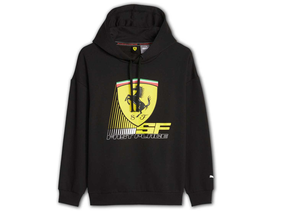 Puma Ferrari Race Colored Big Shield Hoodie