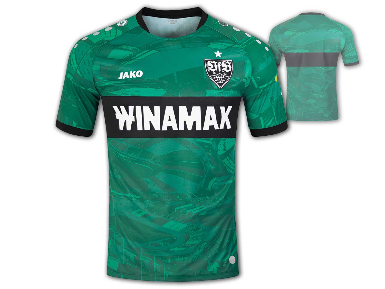 JAKO VfB Stuttgart Ausweichtrikot 23 24