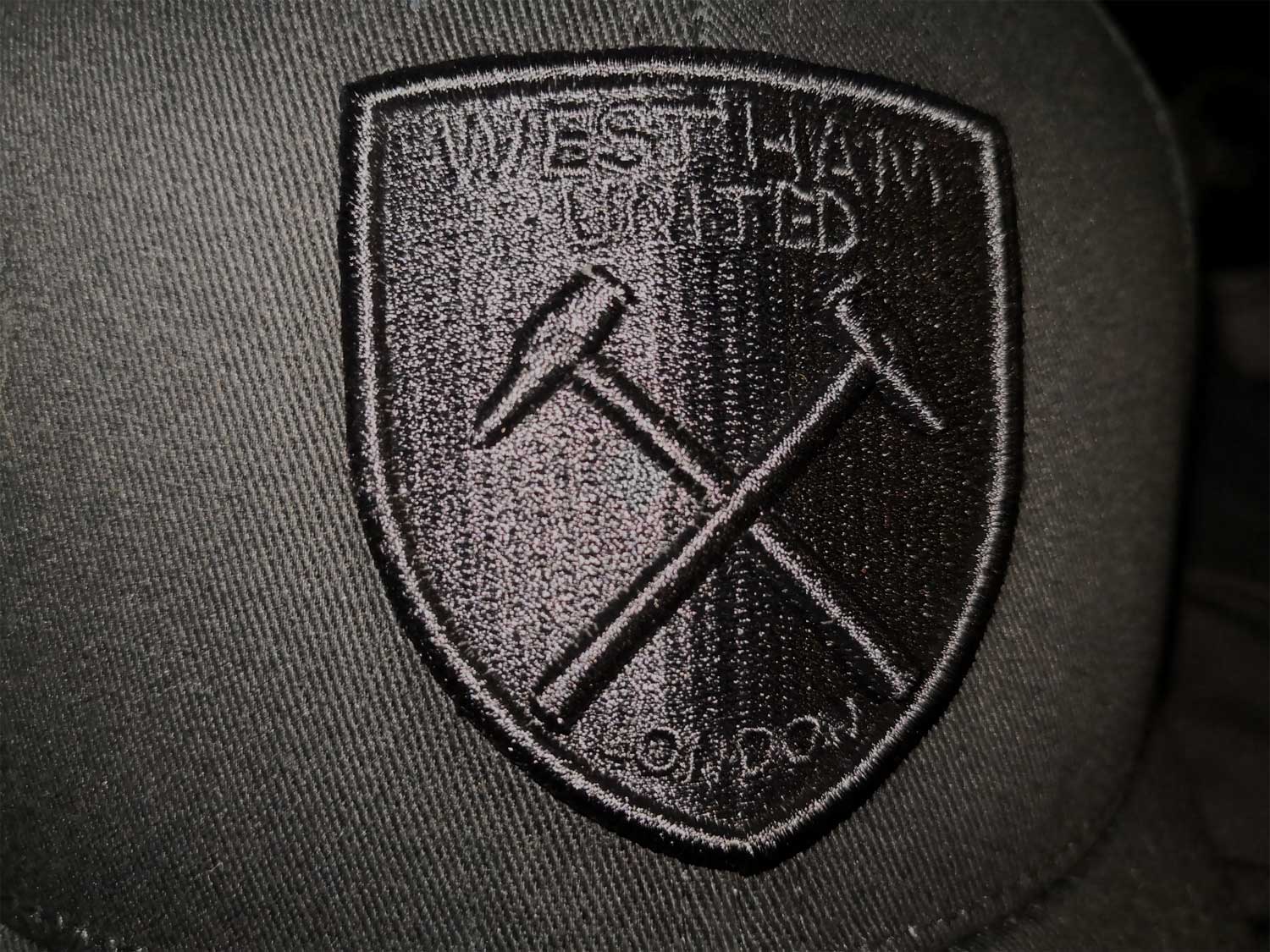Umbro West Ham United Black 3D Cap