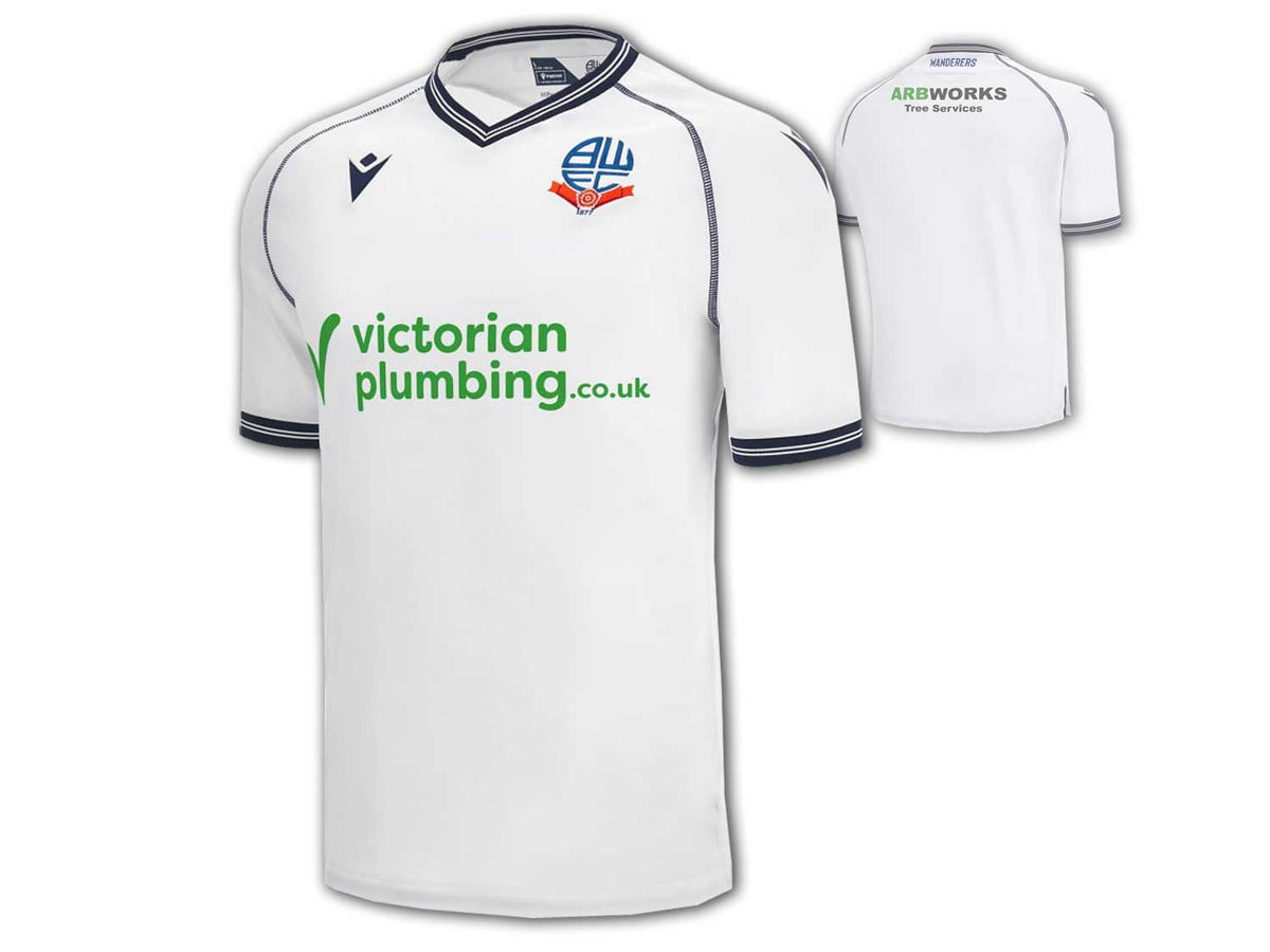 Macron Bolton Wanderers Heimtrikot 23 24