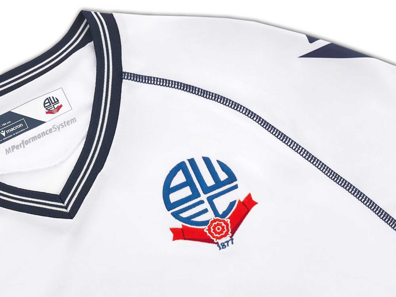 Macron Bolton Wanderers Heimtrikot 23 24
