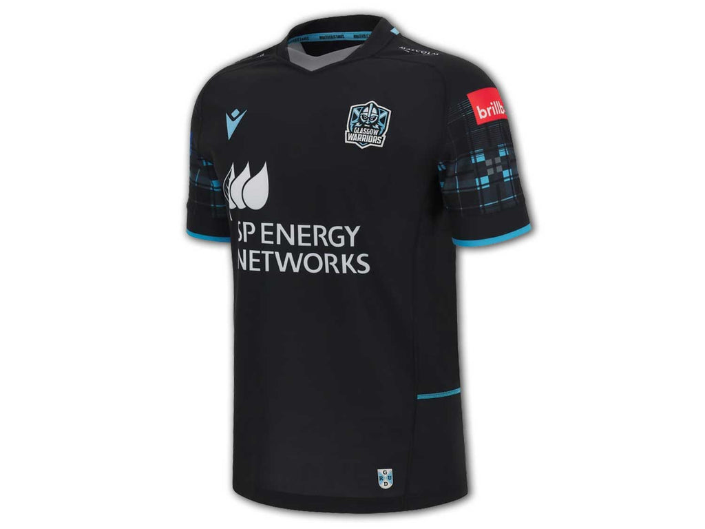 Macron Glasgow Warriors Rugby Home Jersey 23 24