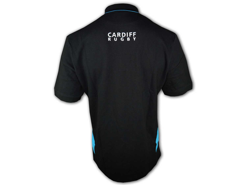 Macron Cardiff Blues Rugby Poloshirt 23 24
