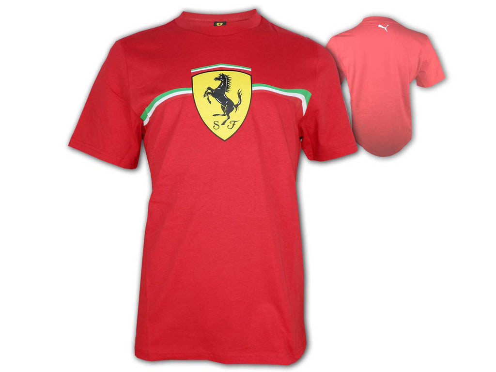 Puma Ferrari Race Big Shield Heritage Tee