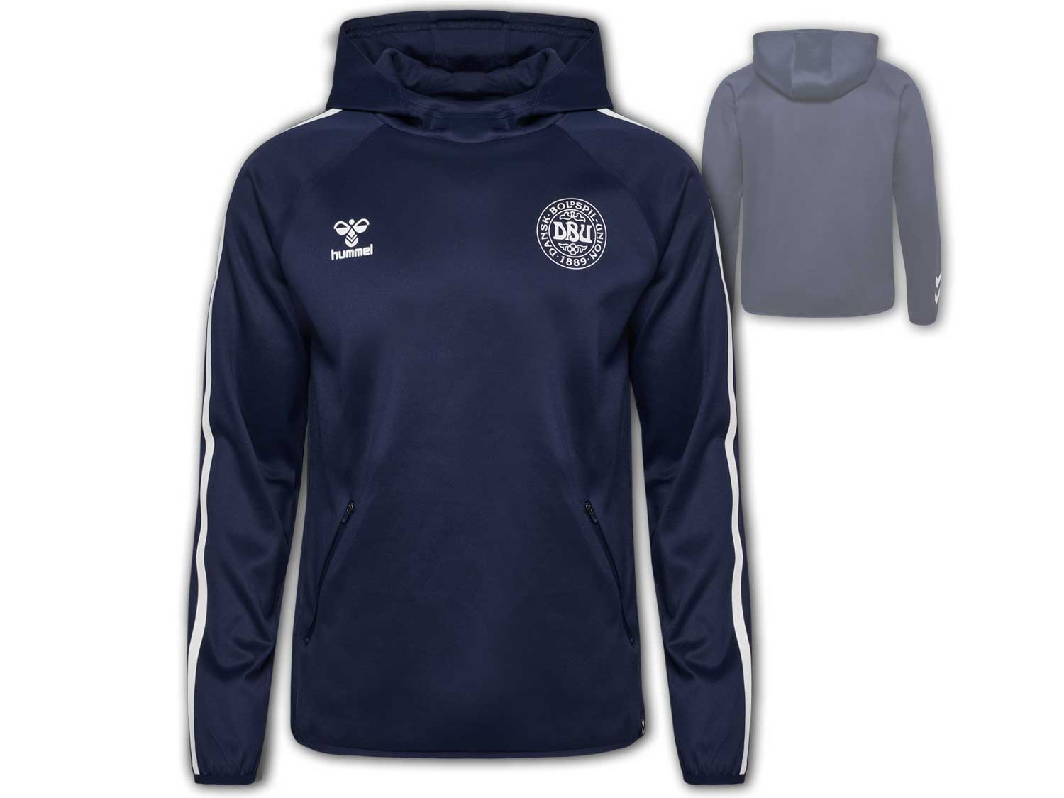Hummel DBU Dänemark Travel Hoodie 24