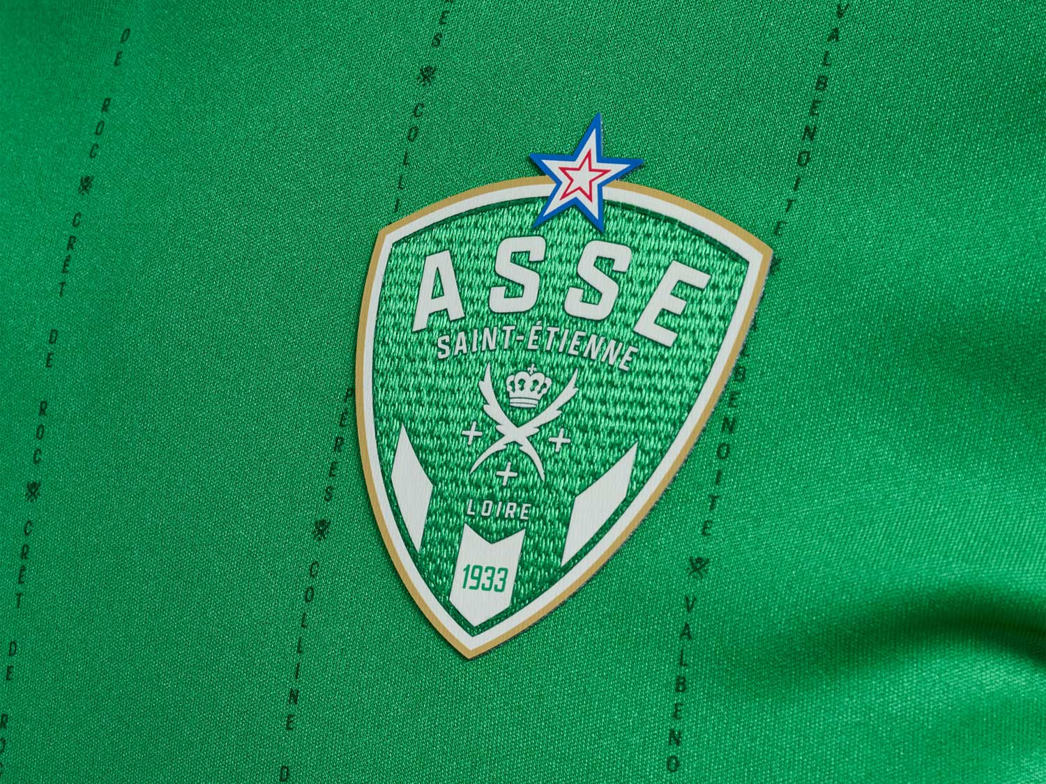 Hummel AS St.Etienne Heimtrikot 24 25