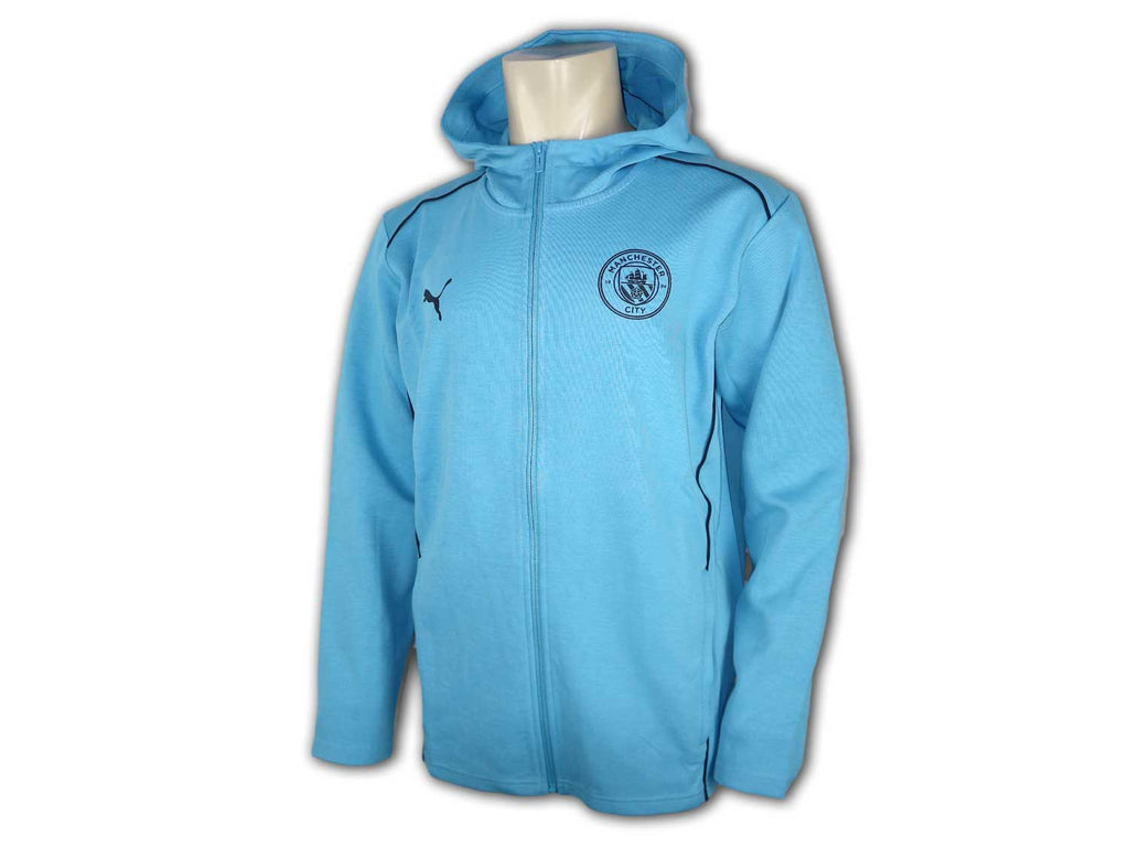 Puma Manchester City Casuals Hooded Jacket 24 25