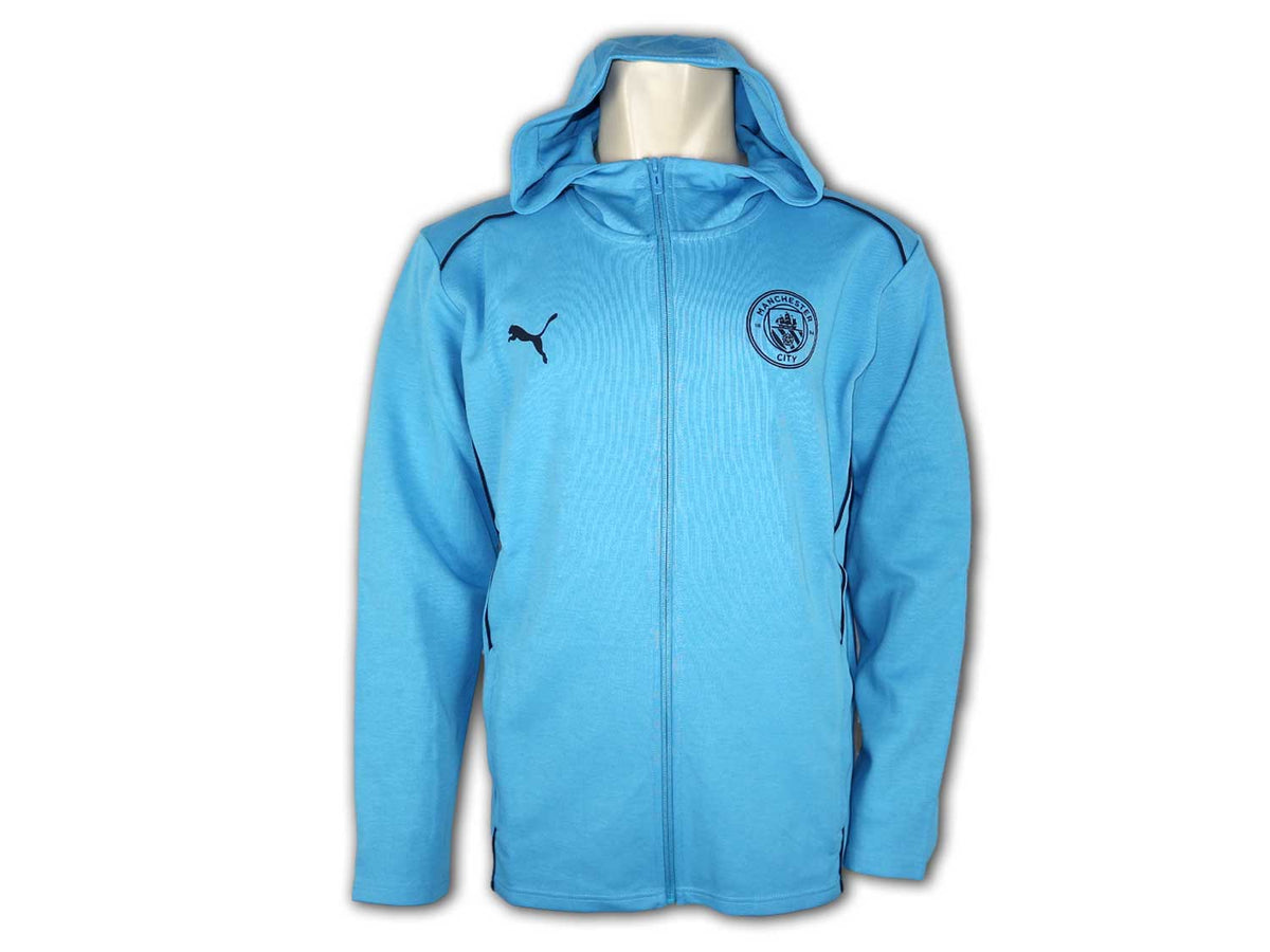Puma Manchester City Casuals Hooded Jacket 24 25