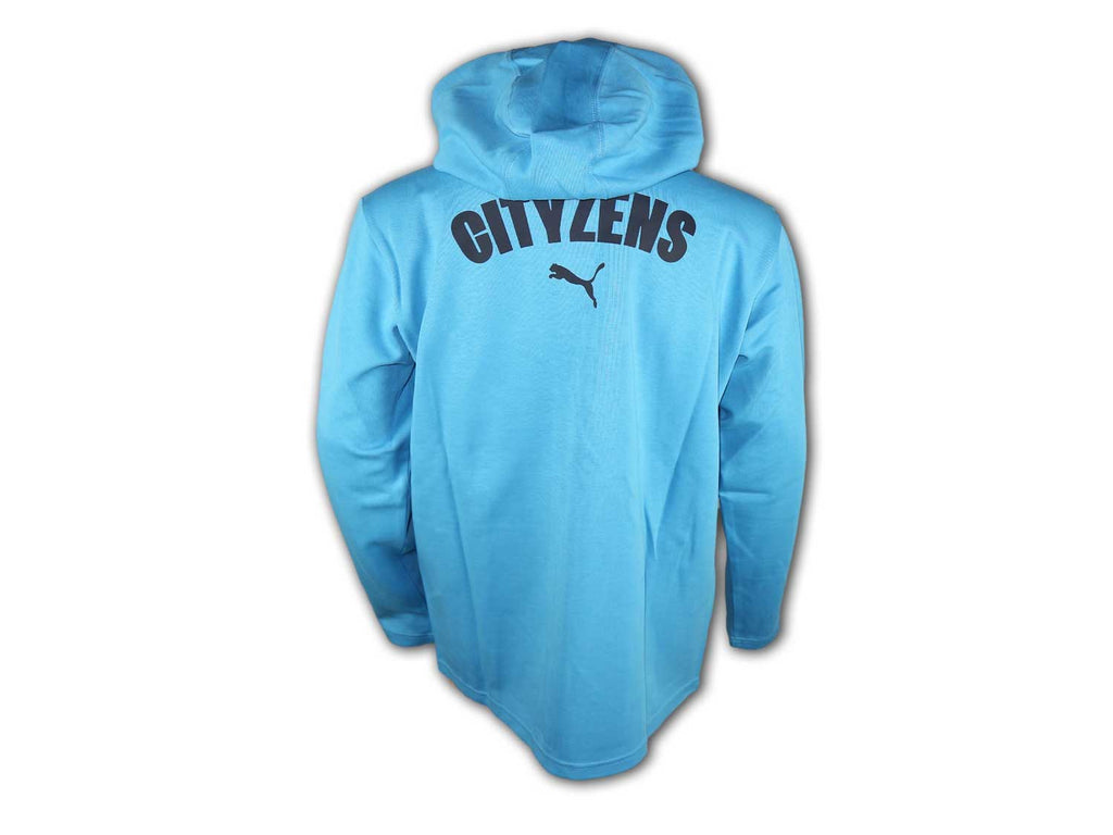 Puma Manchester City Casuals Hooded Jacket 24 25