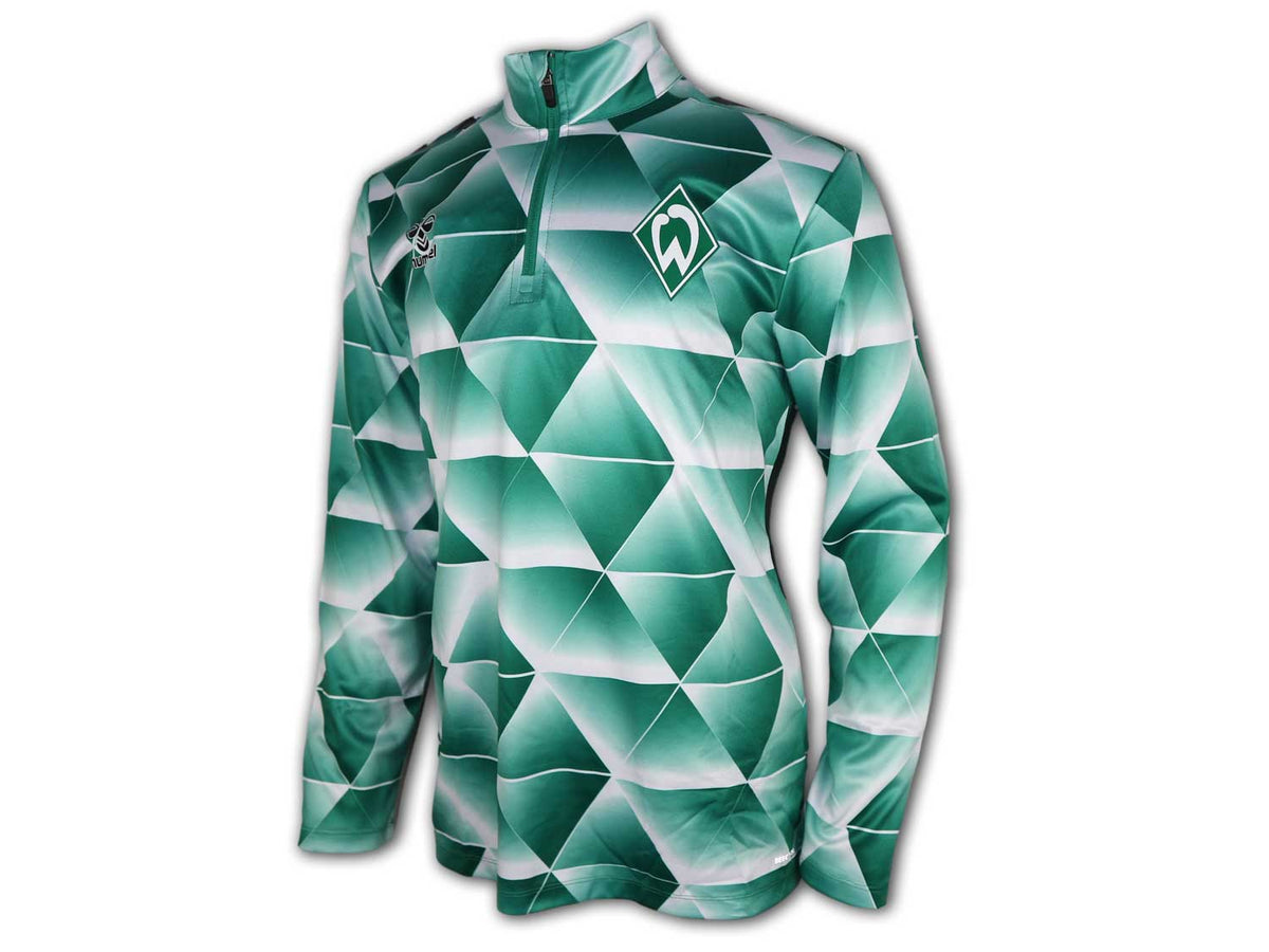 Hummel Werder Bremen Warm Up Half Zip Top