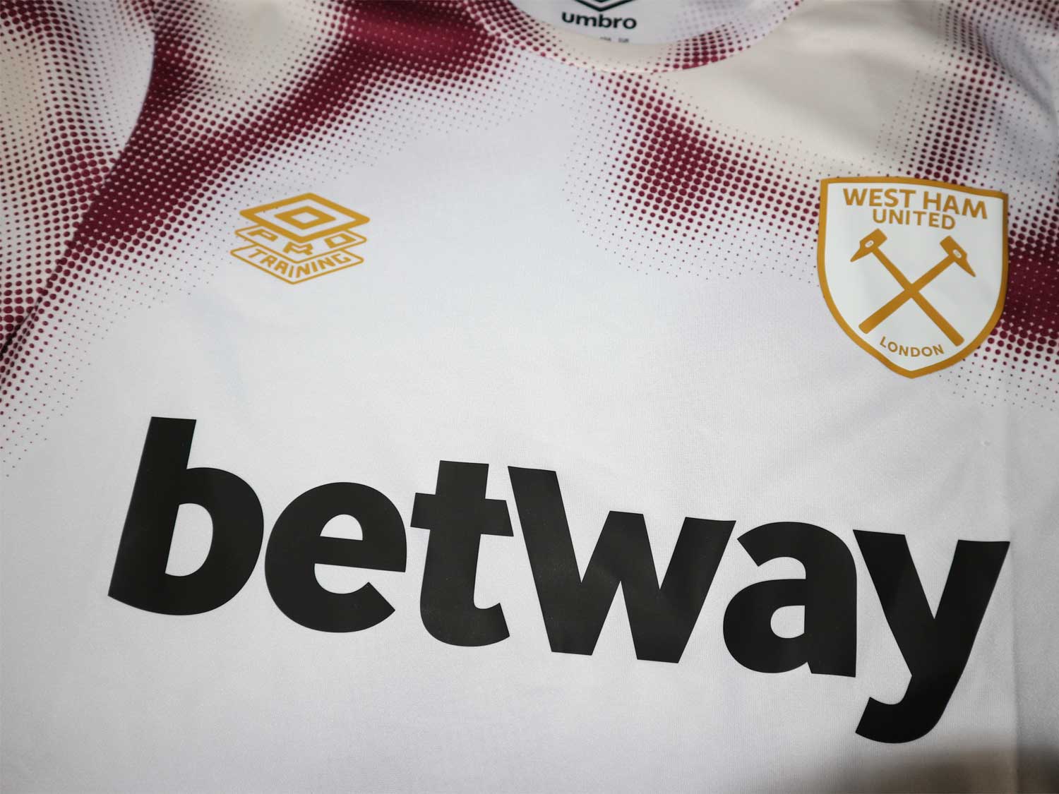 Umbro West Ham United Warm Up Shirt 24 25