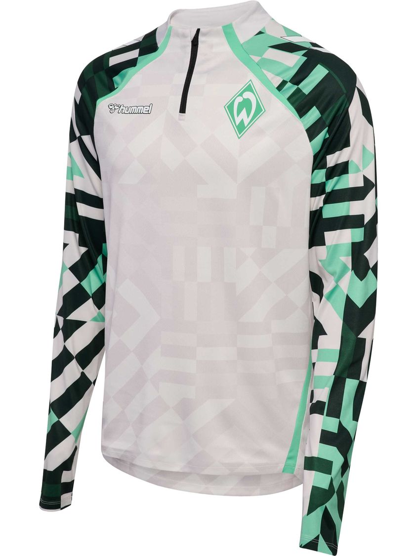 Hummel Werder Bremen Warm Up Half Zip Top 25 26