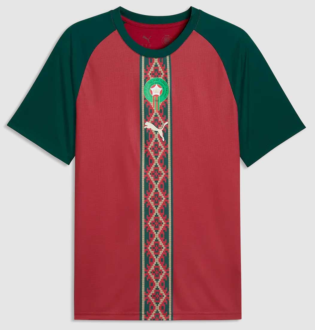 Puma FRMF Marokko Warm Up Jersey 26