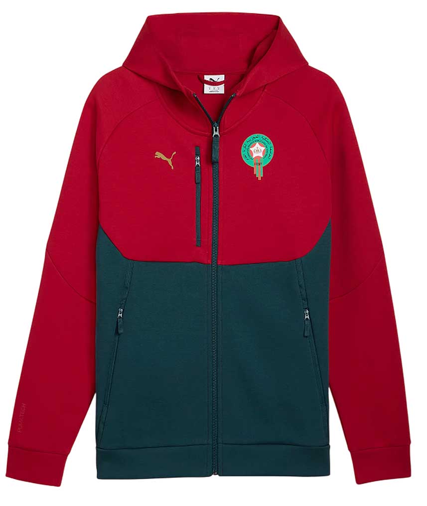 Puma FRMF Marokko Kapuzenjacke