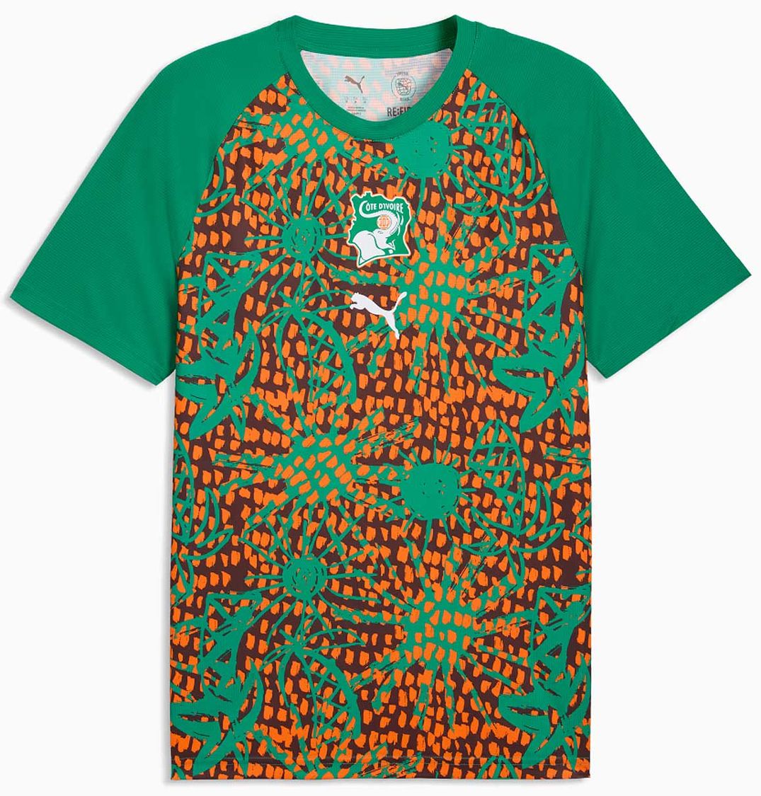 Puma FIF Elfenbeinküste Warm Up Jersey 26