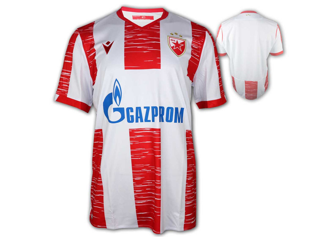 Macron Roter Stern Belgrad Heimtrikot 20 21
