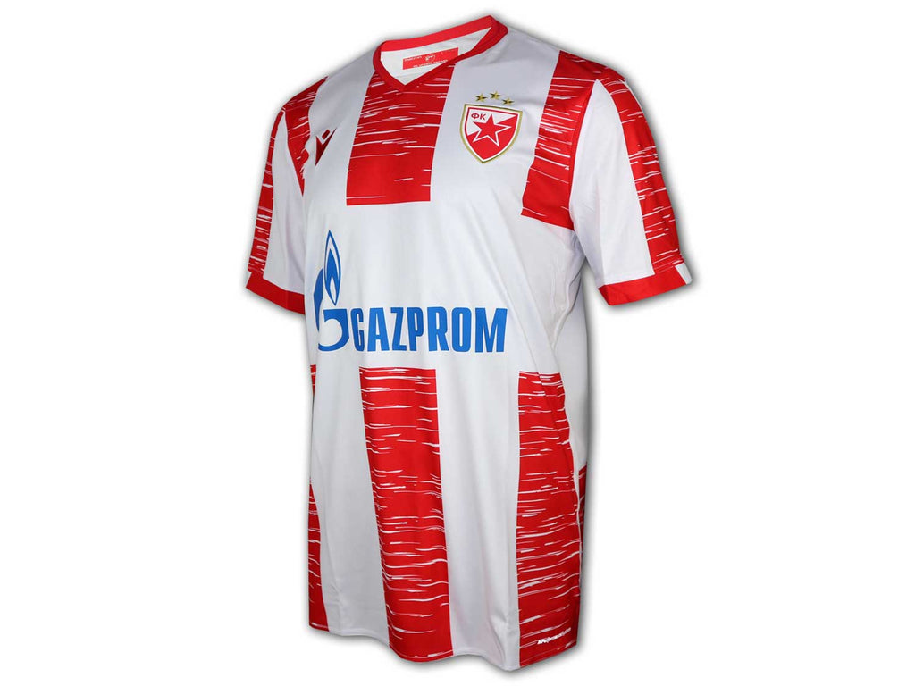 Macron Roter Stern Belgrad Heimtrikot 20 21