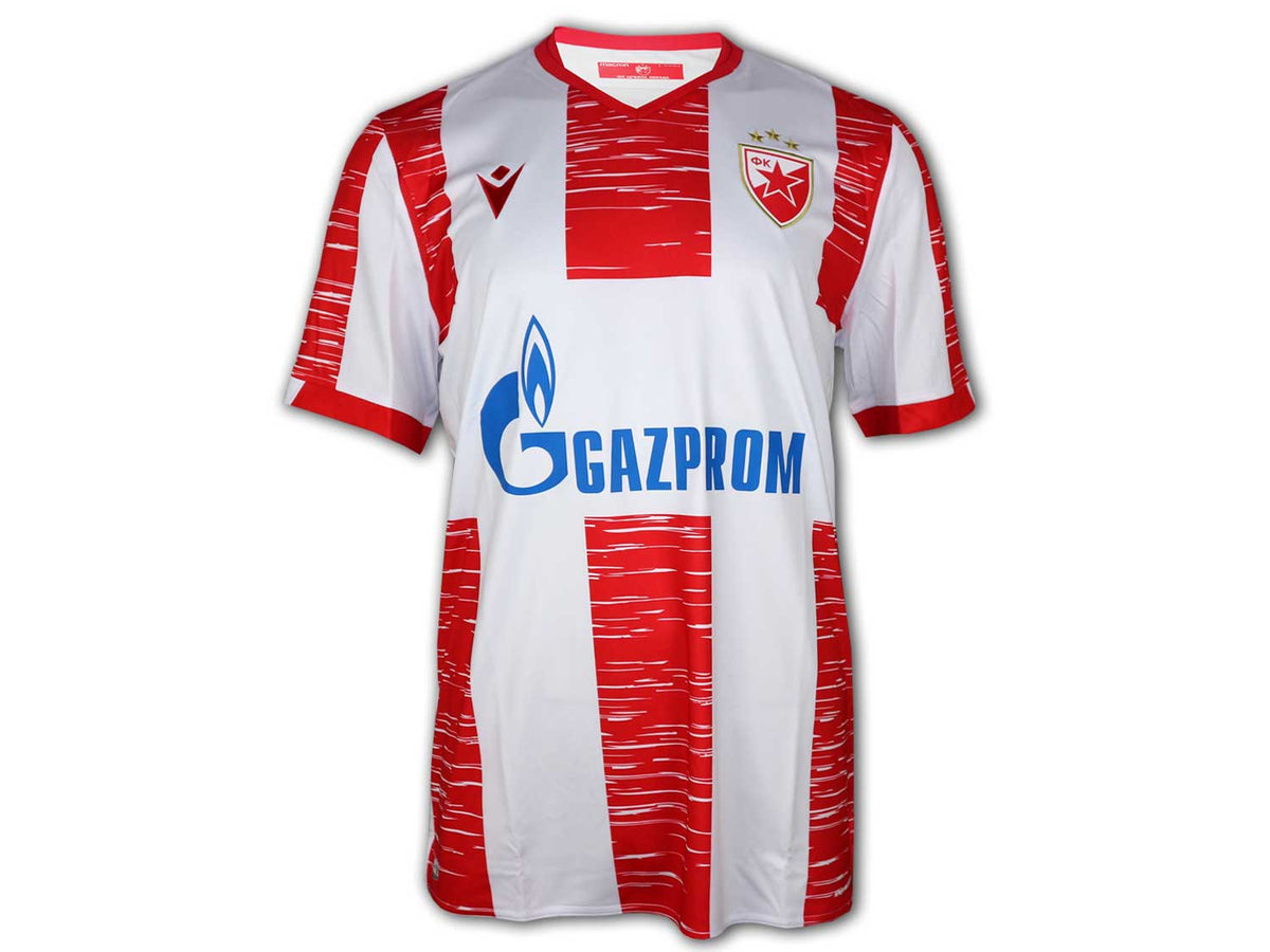 Macron Roter Stern Belgrad Heimtrikot 20 21