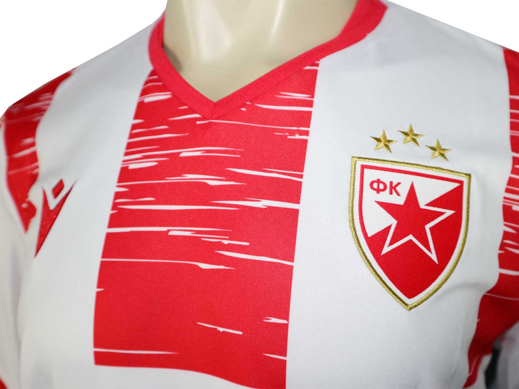 Macron Roter Stern Belgrad Heimtrikot 20 21