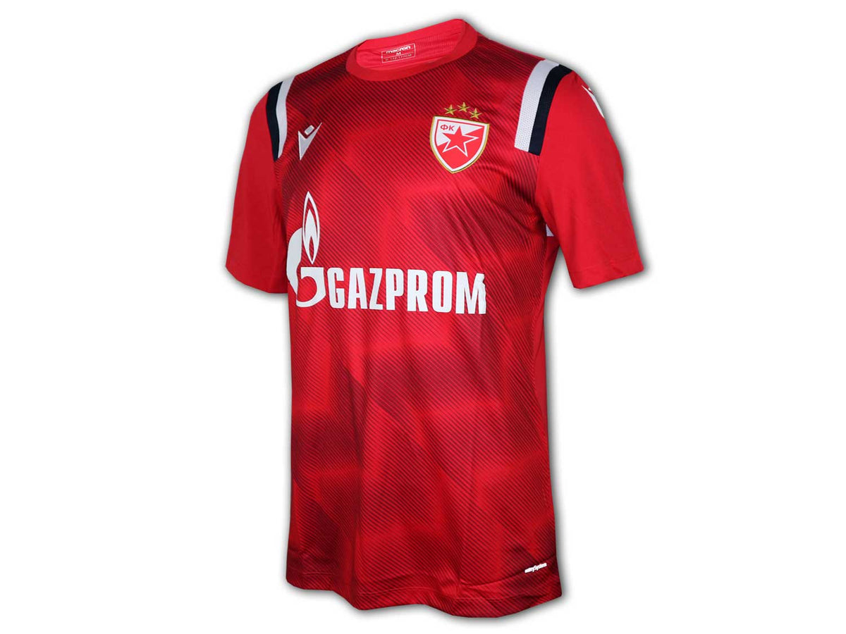 Macron Roter Stern Belgrad Training Poly Shirt 20 21