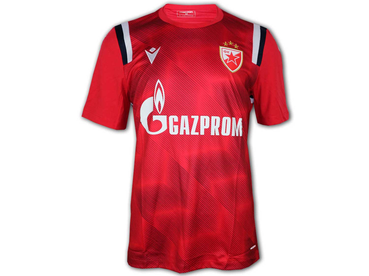 Macron Roter Stern Belgrad Training Poly Shirt 20 21